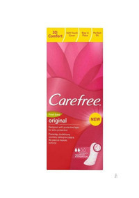 Carefree Fresh Scent Original Organik 20'li Normal Günlük Ped