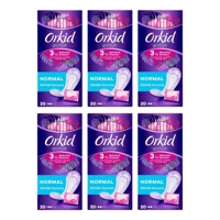 Orkid Organik 6 Adet 20'li Normal Günlük Ped