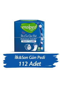 Molped İlk Son Gün Organik 112'li Uzun Günlük Ped