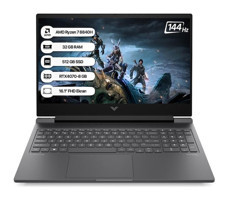 HP Victus 16 S1033NT A1UZ1EA Harici GeForce RTX 4070 AMD Ryzen 7 8840H 32 GB Ram 512 GB SSD 16.1 inç Full HD FreeDos Oyuncu Laptop