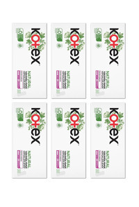 Kotex Natural Organik 6 Adet 28'li Normal Günlük Ped