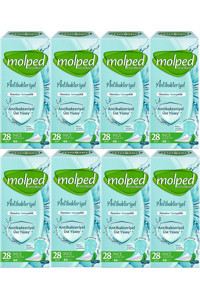 Molped Extra Hjiyen Antibakteriyel Organik 8 Adet 28'li Normal Günlük Ped