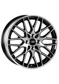 Cms 1062 03 Diamond Black Gloss 17 inç 10 Kol Alaşımlı Jant 4 Adet