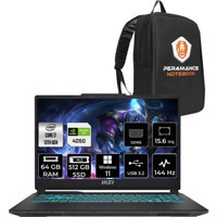 MSI Cyborg 15 A13VE897XTRP412 Harici GeForce RTX 4050 Intel Core i7 13620H 64 GB Ram 512 GB SSD 15.6 inç Full HD Windows 11 Pro Oyuncu Laptop + PER4 Çanta
