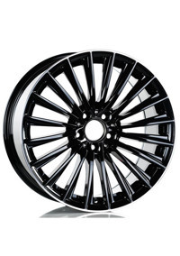 Emr Dy989-06 Black Lip Diamond 19 inç 20 Kol Alaşımlı Jant 4 Adet