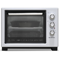Kumtel LX-8520 20 lt Izgaralı Klasik Fanlı Mini Fırın Beyaz
