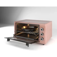 Innova 45500 45 lt Klasik Midi Fırın Rose