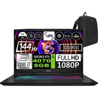 MSI Katana 17 B13VFK1030XTRWP03 Harici GeForce RTX 4070 Intel Core i7 13620H 16 GB Ram 2 TB SSD 17.3 inç Full HD Windows 11 Pro Oyuncu Laptop + Zetta Çanta
