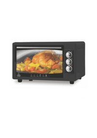 Asel AF 50-23 50 lt Izgaralı Klasik Fanlı Mini Fırın Siyah