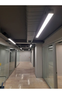 Özcan Aydınlatma 3125-3A Sifas 3'lü Siyah Şapkalı Modern Metal Salon-Oturma Odası Avize