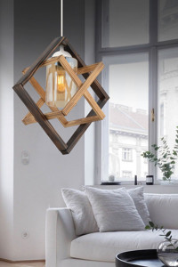 Bby Home & Desıgn Lorrany Tekli Pembe Sarkıt Modern Kumaş Mutfak Avize