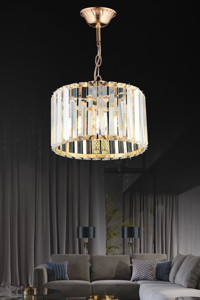 Tt Aydınlatma Tt005-By Tekli Beyaz Ledli Modern Alüminyum Salon-Oturma Odası Avize