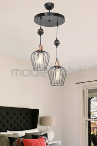 Minays Tekli Bej Modern Metal Salon Avize