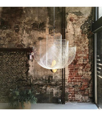 Umur Aydınlatma Karen 3'lü Beyaz Kumandalı Metal Modern Krom Salon-Oturma Odası Avize