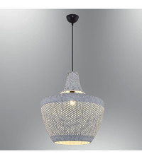 Osc Home 3'lü Altın Helezon Modern Alüminyum Salon-Oturma Odası Avize