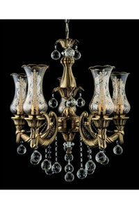 İstanbul Avize Tekli Altın Sarkıt Modern Metal Salon-Oturma Odası Avize