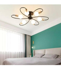 Mekta Home Mktsa-4056 Tekli Çok Renkli Sarkıt Klasik Plastik Bebek-Çocuk Odası Avize