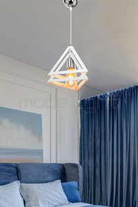 Mhk Collection Tekli Mavi Sarkıt Modern Plastik Salon-Oturma Odası Avize