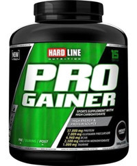 Hardline Nutrition Progainer Muz Aromalı 15 Servis Kas Yapıcı Gainer 3000 gr Toz