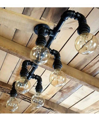 Belezahome Aslan Tekli Çok Renkli Sarkıt Modern Kumaş Bebek-Çocuk Odası Avize
