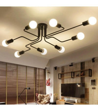 Rscollectıons Tekli Altın Kumandalı Ledli Modern Alüminyum Salon-Oturma Odası Avize