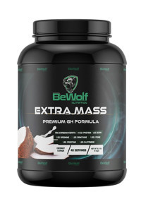 Bewolf Nutrition Hindistan Cevizi Aromalı 40 Servis Kas Yapıcı Gainer 4000 gr Toz