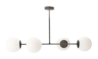 Esslight 3'lü Gri Cam Modern Cam Salon-Oturma Odası Avize