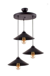 Philips Branches Centerpiece 8'li Çok Renkli Şapkalı Modern Metal Salon-Oturma Odası Avize