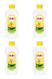 Dalin Nem Ve Koruma Avokadolu Hipoalerjenik Bebek Masaj Yağı 4x300 ml