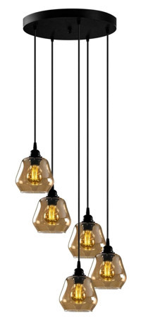 Fer Avize Tekli Beyaz Sarkıt Modern Metal Salon-Oturma Odası Avize