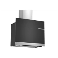 Bosch DWF67AK60T 272 W 60 cm Cam Yüzey Bacalı-Bacasız Duvar Tipi Davlumbaz Siyah