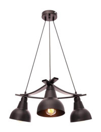 Tt Aydınlatma Tt025-Fsr Tekli Sarı Ledli Modern Alüminyum Salon-Oturma Odası Avize