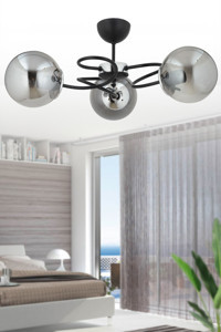 Eslight Eb8 Tekli Bej Sarkıt Klasik Kumaş Bebek-Çocuk Odası Avize