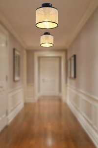 Perateknoloji 3'lü Gri Çubuklu Modern Alüminyum Salon-Oturma Odası Avize
