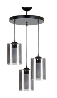 Fer Avize Berfin 5'li Altın Kristal Taşlı Modern Metal Salon-Oturma Odası Avize