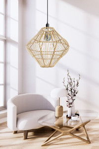 Ultra Home Concept Tekli Altın Sarkıt Modern Metal Salon-Oturma Odası Avize