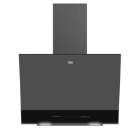 Beko BDE 6062 D 60 cm Cam Yüzey Karbon Filtreli Bacalı-Bacasız Duvar Tipi Davlumbaz Dark Inox