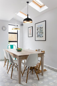 Osc Home 3'lü Bej Ledli Modern Alüminyum Salon-Oturma Odası Avize