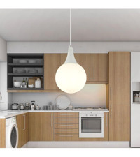 Apliqa Coswell 6'lı Siyah Kristal Taşlı Modern Metal Salon-Oturma Odası Avize