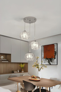 Triolux Tr1A196 Tekli Siyah Modern Alüminyum Salon-Oturma Odası Avize