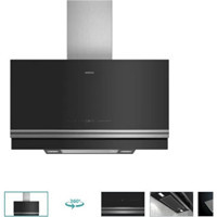 Siemens LC97FVW60 90 cm Cam Yüzey Bacalı-Bacasız Duvar Tipi Davlumbaz Siyah