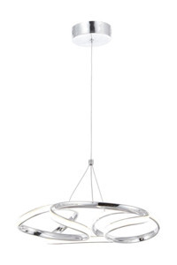 Emg Design Tekli Beyaz Modern Plastik Salon-Oturma Odası Avize