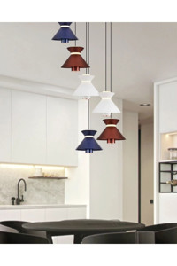 Oia Light Lsr44 Tekli Bej Rattan Bohem Bambu Salon-Oturma Odası Avize