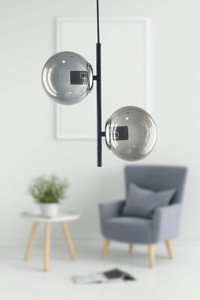 Avimonaydınlatma Cross 6'lı Bej Sarkıt Modern Metal Salon-Oturma Odası Avize