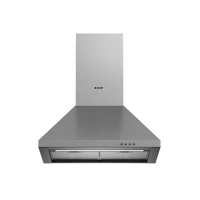 Arçelik P 27 YI 60 cm Metal Yüzey Karbon Filtreli Bacalı-Bacasız Duvar Tipi Davlumbaz Inox
