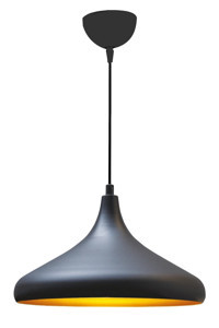 Luna Lighting 4134-1-02 Merkür Tekli Gümüş Küre Modern Metal Salon-Oturma Odası Avize