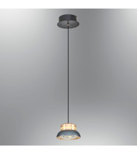 Oia Light Olb53M Capella Tekli Bej Modern Bambu Salon Avize