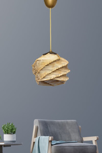Gökyüzü Panel Tekli Beyaz Ledli Modern Metal Bebek-Çocuk Odası Avize