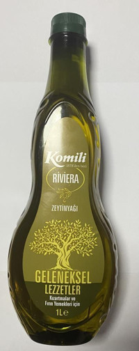 Komili Polifenolsüz Pet Riviera Zeytinyağı 1 lt