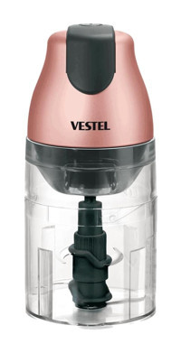 Vestel Tarçın 5000 R 500 W 750 ml Plastik Hazneli Öğütücülü 4 Bıçaklı Rondo Rose Gold